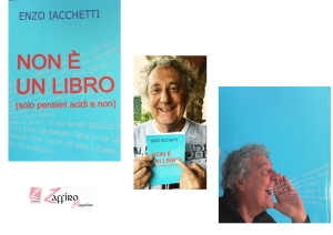 Enzo Iacchetti e il libro.