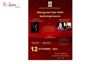 Milonga del cielo Tour 2022 alla &quot;Festa del Crocifisso&quot; di Belmonte Mezzagno