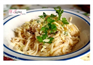 Spaghetti al Limone cremoso