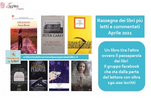 Libri, i più letti e commentati in Aprile 2021 su Fb.