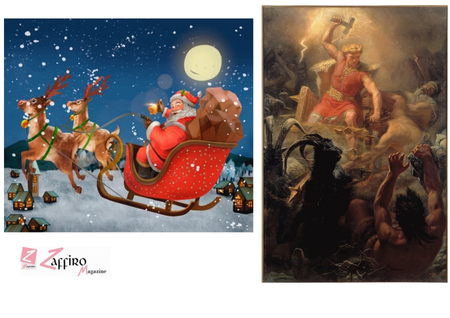 Babbo Natale, tra santo cristiano e dio pagano Thor