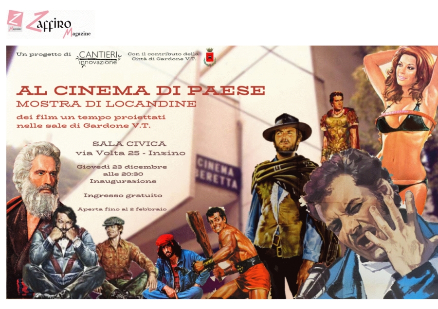 Brescia, “Al cinema di paese”, mostra che celebra le storiche sale cinematografiche di provincia
