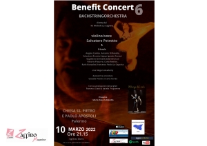 Benefit Concert6, Petrotto: un Concerto solidale  per l&#039;Ucraina e non solo