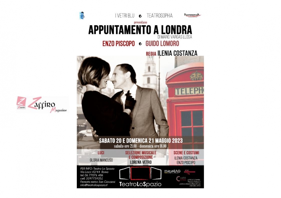 Roma/teatro Lo Spazio. In scena Appuntamento a Londra