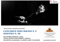 Le “Feste al Massimo”. Jacopo Sipari di Pescasseroli e l'Orchestra Filarmonica Salernitana