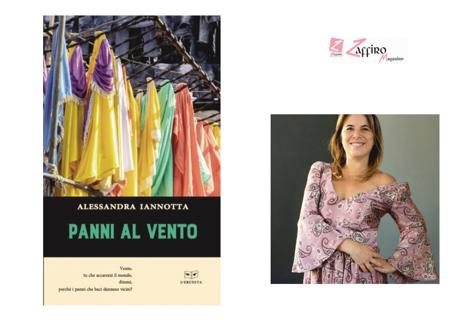 “Panni al vento”, il nuovo libro di Alessandra Iannotta