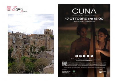 CUNA. Dal buio prende forma un universo di sensazioni.