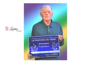 Luciano Pellegrini vince la VI edizione del Premio Internazionale la &ldquo;Panchina dei versi&rdquo;