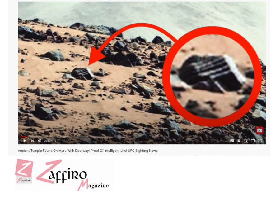&quot;Antico tempio trovato su Marte con porta!&quot; Prova di vita intelligente?: attenzione all&#039;effetto pareidolia.