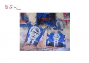 Il ritratto pittorico di David Sassoli a due anni della scomparsa dell’ex Presidente del Parlamento Europeo