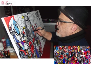 Luca Fagioli in arte the dwarf artist  “Diventare artista ogni giorno”
