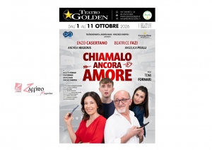 Al Teatro Golden Enzo Casertano, Beatrice Fazi in Chiamalo ancora amore