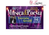 Musica&Poesia all'Auditorium Fonato, Via Carlo Del Prete, 37 - THIENE (VI)